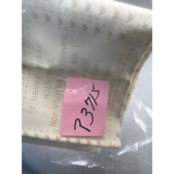 Moda Fabrics 19" x 46" Cotton Fabric Panel with Inspirational Quotes & Alphabet - Picture 9 of 9